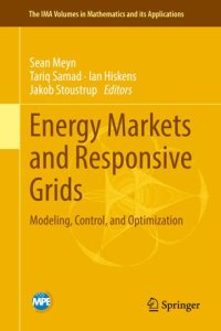 cover of the book Energy Markets and Responsive Grids