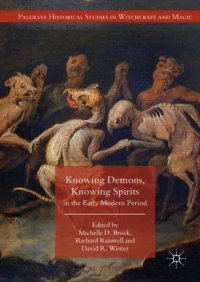 cover of the book Knowing Demons, Knowing Spirits in the Early Modern Period