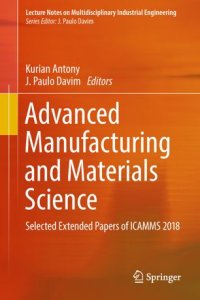 cover of the book Advanced Manufacturing and Materials Science