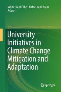 cover of the book University Initiatives in Climate Change Mitigation and Adaptation