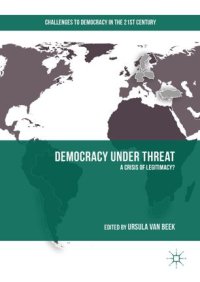 cover of the book Democracy under Threat