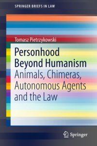 cover of the book Personhood Beyond Humanism