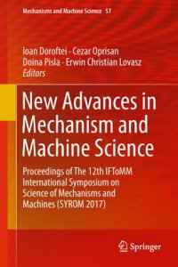 cover of the book New Advances in Mechanism and Machine Science