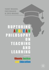 cover of the book Rupturing African Philosophy on Teaching and Learning