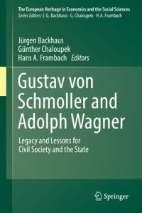 cover of the book Gustav von Schmoller and Adolph Wagner