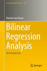 cover of the book Bilinear Regression Analysis