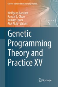 cover of the book Genetic Programming Theory and Practice XV