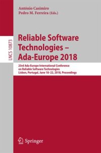 cover of the book Reliable Software Technologies – Ada-Europe 2018