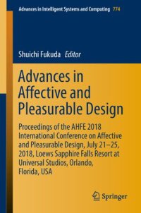 cover of the book Advances in Affective and Pleasurable Design