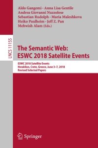 cover of the book The Semantic Web: ESWC 2018 Satellite Events