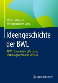 cover of the book Ideengeschichte der BWL