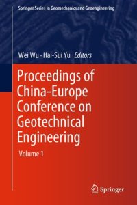 cover of the book Proceedings of China-Europe Conference on Geotechnical Engineering: Volume 2