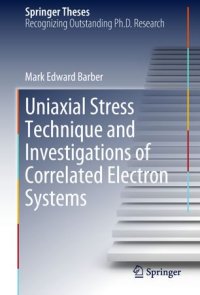 cover of the book Uniaxial Stress Technique and Investigations of Correlated Electron Systems