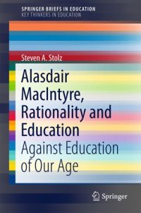 cover of the book Alasdair MacIntyre, Rationality and Education