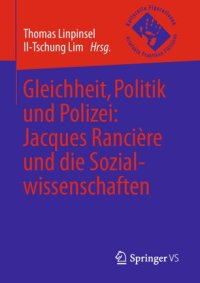 cover of the book Gleichheit, Politik und Polizei: Jacques Rancière und die Sozialwissenschaften