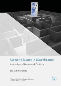 cover of the book Access to Justice in Microfinance