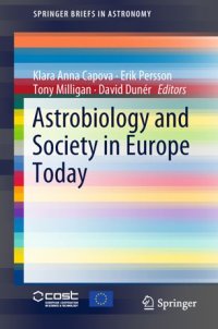 cover of the book Astrobiology and Society in Europe Today