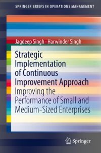 cover of the book Strategic Implementation of Continuous Improvement Approach