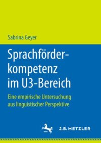 cover of the book Sprachförderkompetenz im U3-Bereich