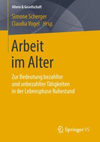 cover of the book Arbeit im Alter