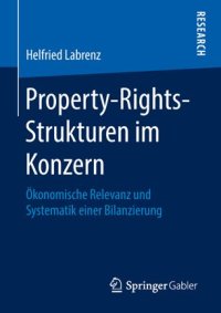 cover of the book Property-Rights-Strukturen im Konzern