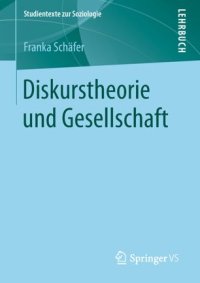 cover of the book Diskurstheorie und Gesellschaft