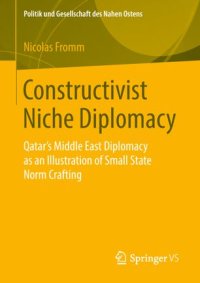 cover of the book Constructivist Niche Diplomacy