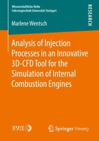 cover of the book Analysis of Injection Processes in an Innovative 3D-CFD Tool for the Simulation of Internal Combustion Engines