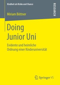 cover of the book Doing Junior Uni