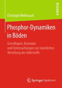 cover of the book Phosphor-Dynamiken in Böden