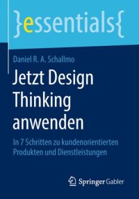 cover of the book Jetzt Design Thinking anwenden