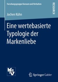 cover of the book Eine wertebasierte Typologie der Markenliebe