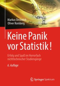 cover of the book Keine Panik vor Statistik!