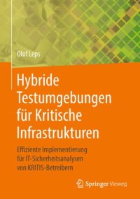 cover of the book Hybride Testumgebungen für Kritische Infrastrukturen