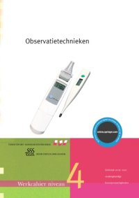 cover of the book Observatietechnieken