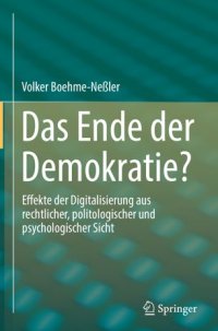 cover of the book Das Ende der Demokratie?