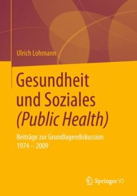 cover of the book Gesundheit und Soziales (Public Health)