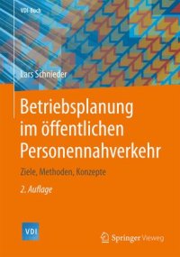 cover of the book Betriebsplanung im öffentlichen Personennahverkehr