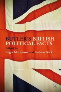 cover of the book Butler's British Political Facts