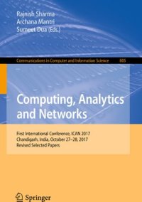 cover of the book Computing, Analytics and Networks