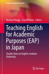 cover of the book Teaching English for Academic Purposes (EAP) in Japan