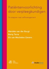 cover of the book Patiëntenvoorlichting door verpleegkundigen