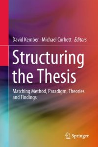 cover of the book Structuring the Thesis