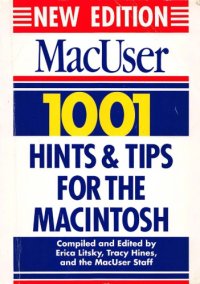 cover of the book MacUser 1001 Hints & Tips for the macintosh