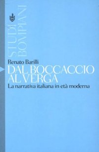 cover of the book Dal Boccaccio al Verga. La narrativa italiana in età moderna