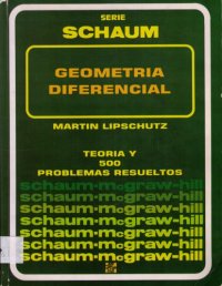 cover of the book Teoría y problemas de geometría diferencial