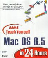 cover of the book Teach yourself Mac OS 8.2 in 24 hours