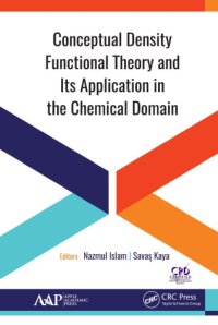 cover of the book Conceptual density functional theory and its application in the chemical domain