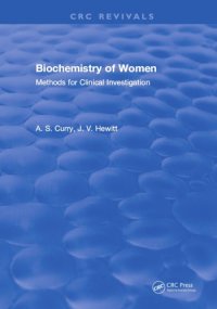 cover of the book BIOCHEMISTRY OF WOMEN : methods for clinical investigation