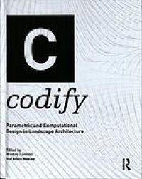 cover of the book Codify : parametric and computational design in landscape architecture